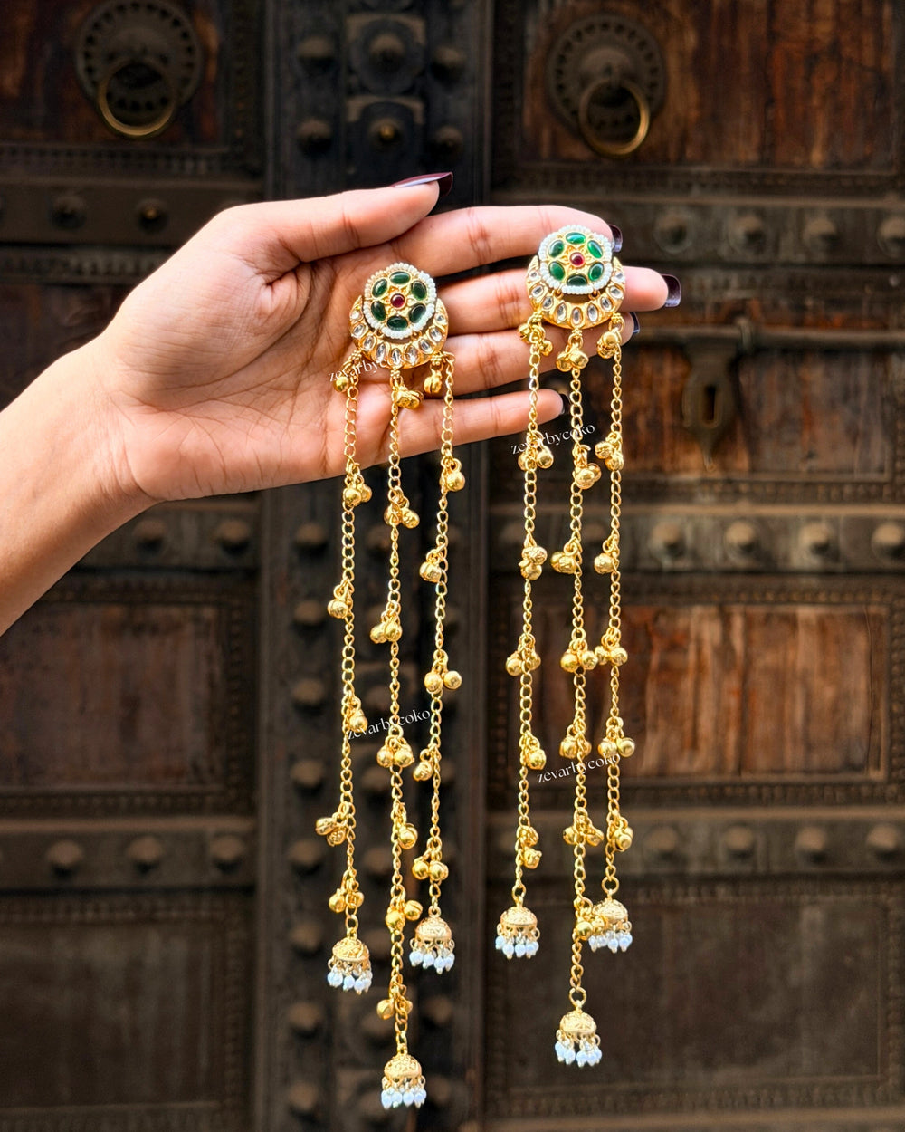 Bhairavi Kashmiri Jhumka Earrings