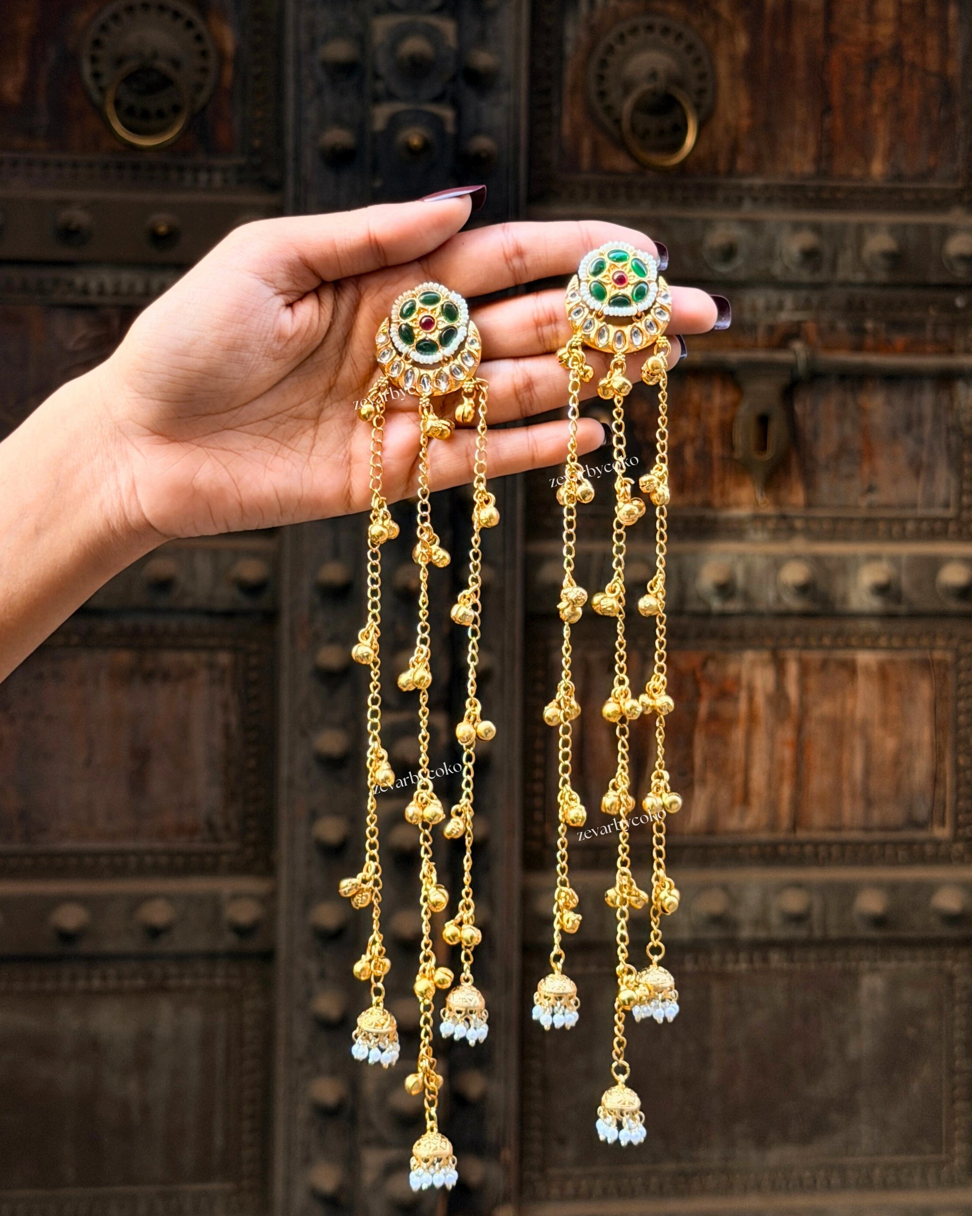 Bhairavi Kashmiri Jhumka Earrings
