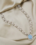 COKO's American Diamond Zircon Necklace set - Vaaruni