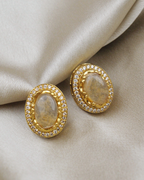 COKO's Sabya Inspired Semi Precious Stone Earrings- Nivya