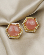 COKO's Sabya Inspired Semi Precious Stone Earrings- Neha