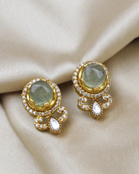 COKO's Sabya Inspired Semi Precious Stone Earrings- Nainika
