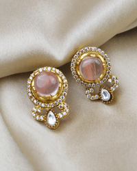 COKO's Sabya Inspired Semi Precious Stone Earrings- Nainika