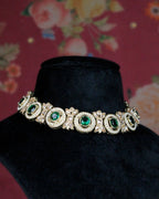 Coko's Ragini Reverse AD Polki Necklace Set