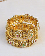 COKO's Heritage Openable Bangles Set of 2- Mansi