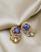 COKO's Sabya Inspired Semi Precious Stone Earrings- Nainika