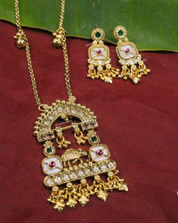 COKO's Heritage Rajwadi Pendant Set -Sultana