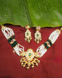 COKO's Heritage Rajwadi Necklace Set - Suri