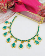 COKO's American Diamond Zircon Necklace set - Vedika