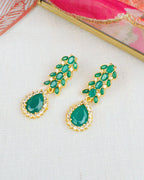 COKO's American Diamond Zircon Necklace set - Vedika
