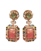 COKO's Sabya Inspired Semi Precious Stone Earrings- Oditiya
