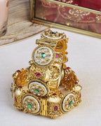 COKO's Heritage Openable Bangles Set of 2- Mishika