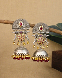 Anuja Kashmiri Jhumka Earrings