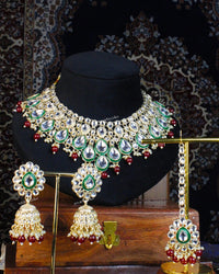 COKO's Heritage Kundan Necklace Set - Surabhi