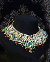 COKO's Heritage Kundan Necklace Set - Surabhi