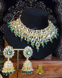 COKO's Heritage Kundan Necklace Set - Surabhi