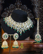 COKO's Heritage Kundan Necklace Set - Surabhi