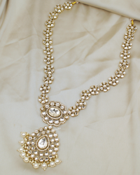 COKO’S Kundan & Stone Rani Haar Necklace Set - Sutra