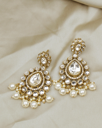 COKO’S Kundan & Stone Rani Haar Necklace Set - Sutra