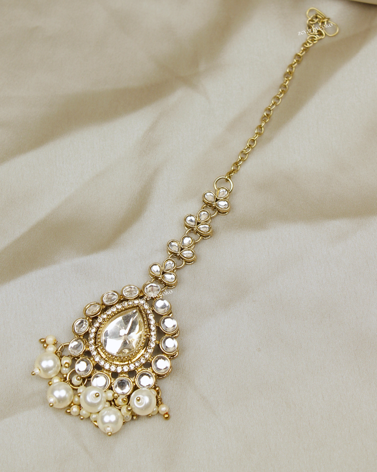 COKO’S Kundan & Stone Rani Haar Necklace Set - Sutra