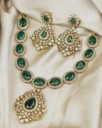COKO’S Kundan & Stone Rani Haar Necklace Set - Sora