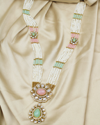 COKO’S Kundan & Stone Rani Haar Necklace Set- Sumya