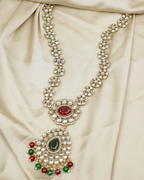 COKO’S Kundan & Stone Rani Haar Necklace Set - Sveti