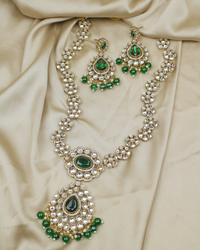 COKO’S Kundan & Stone Rani Haar Necklace Set - Stuti