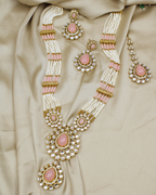 COKO’S Kundan & Stone Rani Haar Necklace Set - Saka