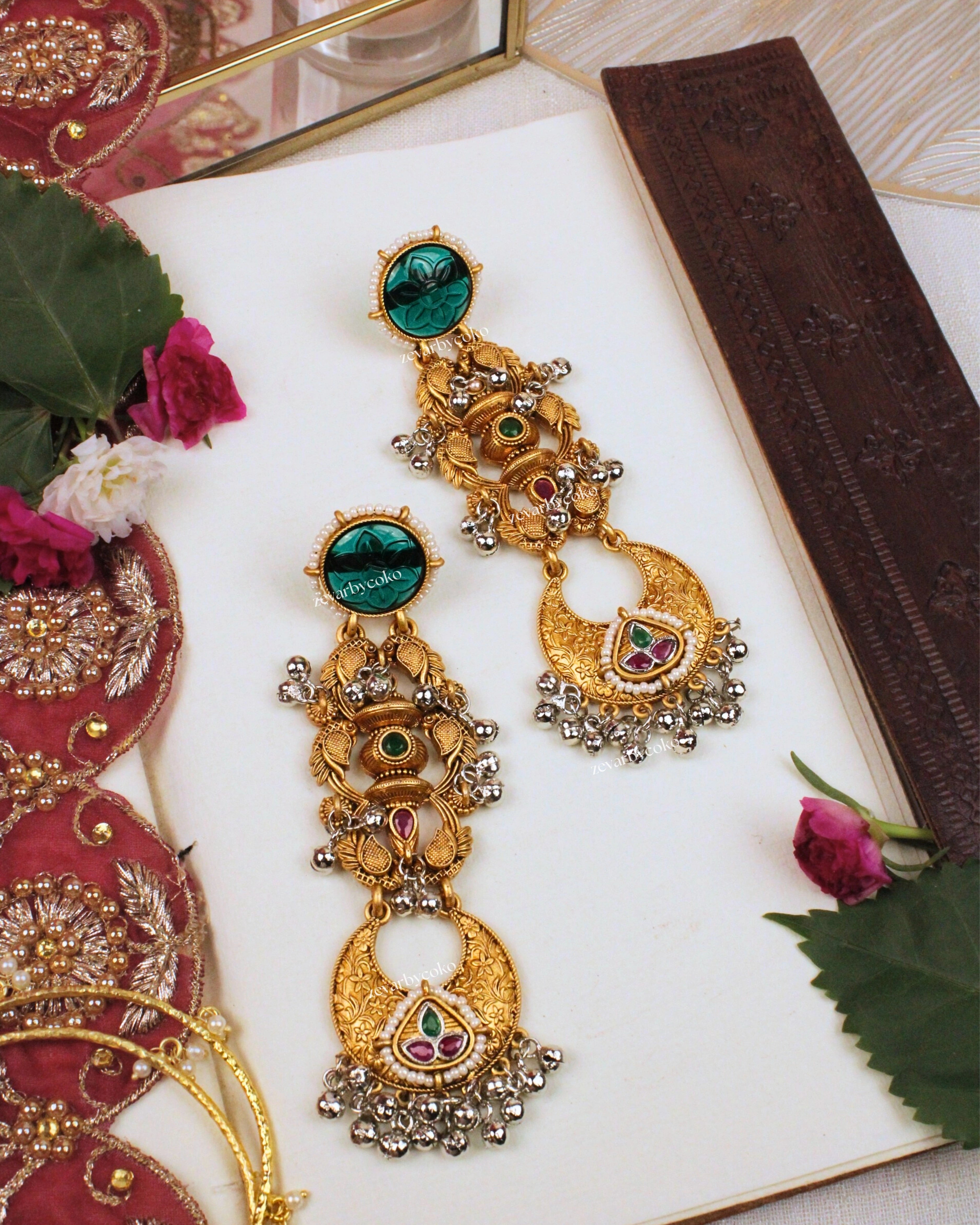 Apeksha Kashmiri Jhumka Earrings