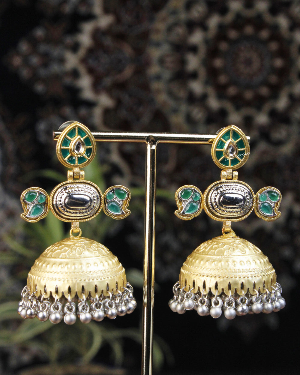 Benazir Kashmiri Jhumka Earrings