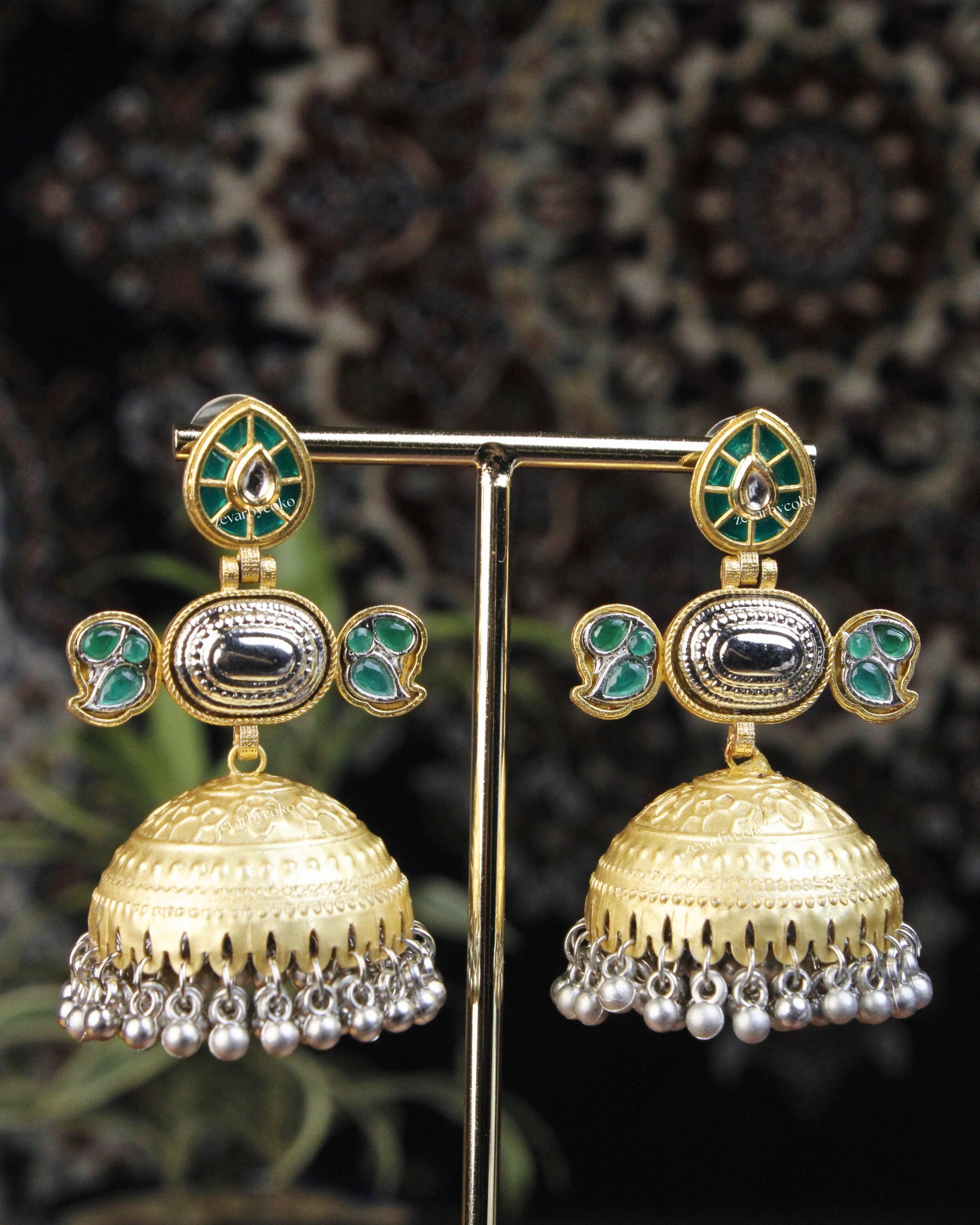 Benazir Kashmiri Jhumka Earrings