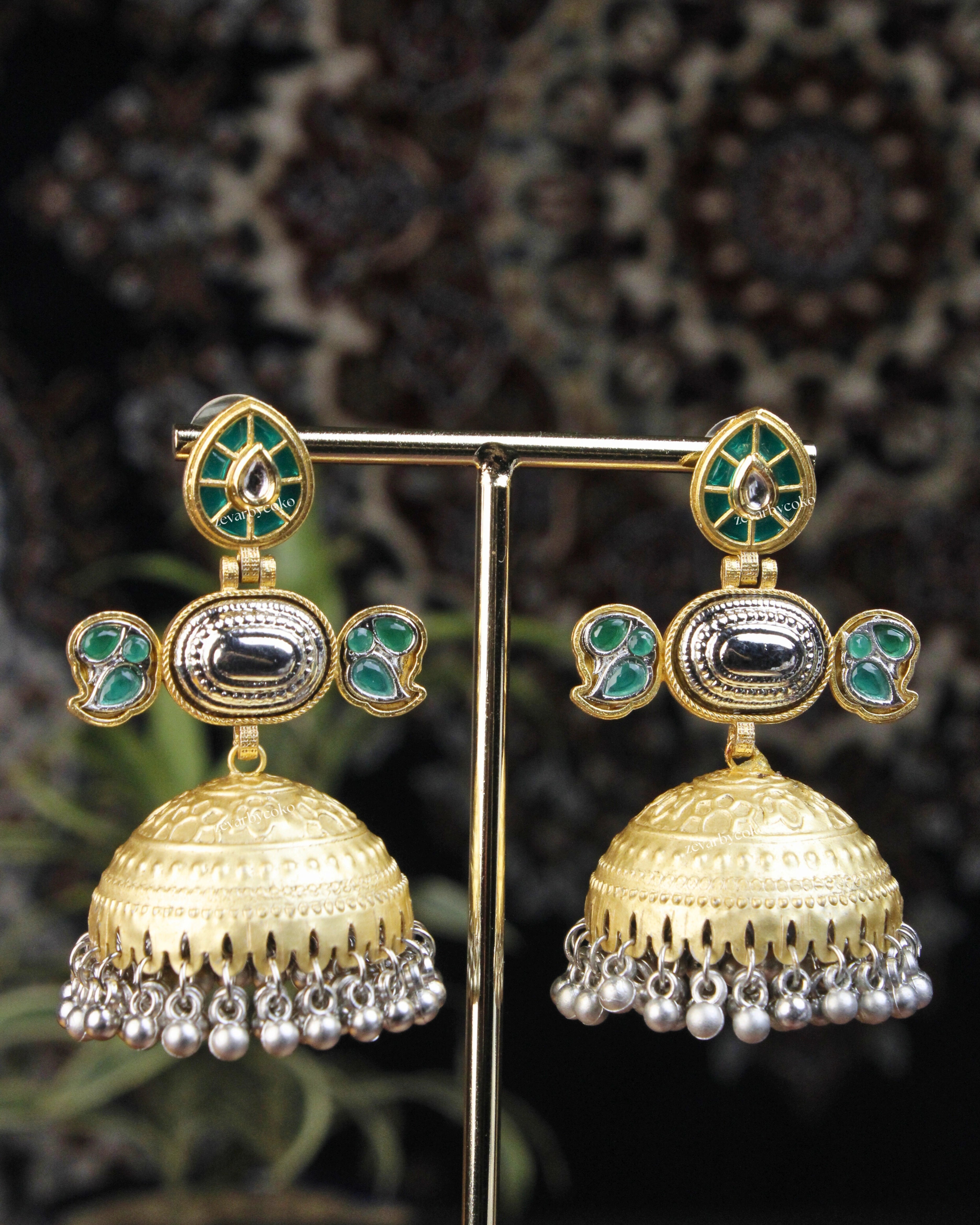 Benazir Kashmiri Jhumka Earrings