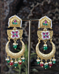Bhakti Kashmiri Jhumka Earrings