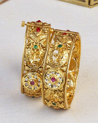 COKO's  Heritage Openable Bangles Set of 2- Mahek
