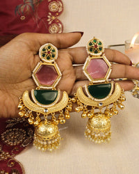 Ankita Kashmiri Jhumka Earrings
