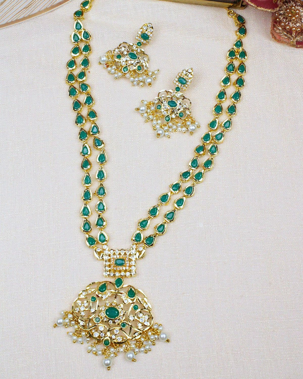 COKO's Long Neckalce Set- Saloni