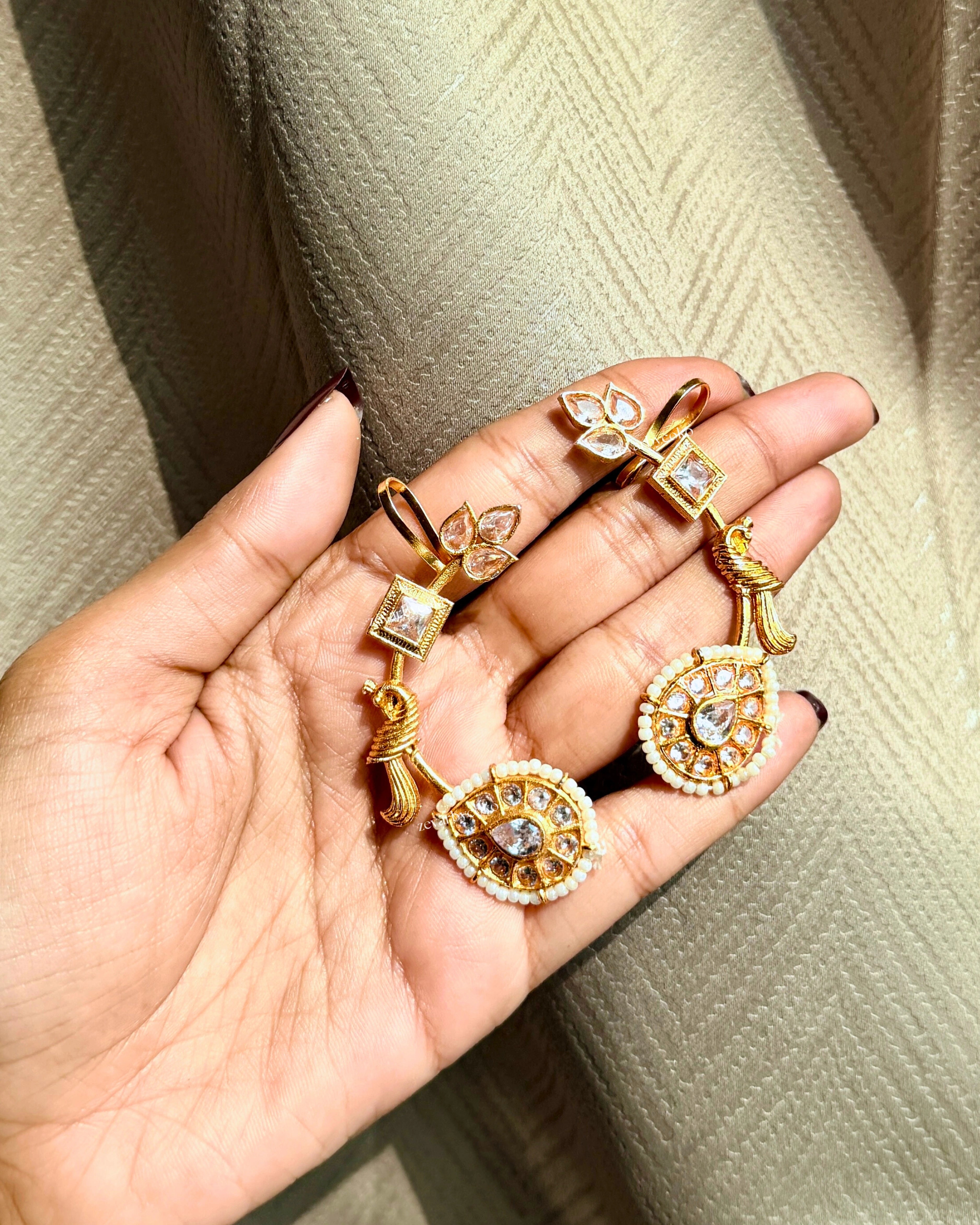 Bhavika Kashmiri Jhumka Earrings