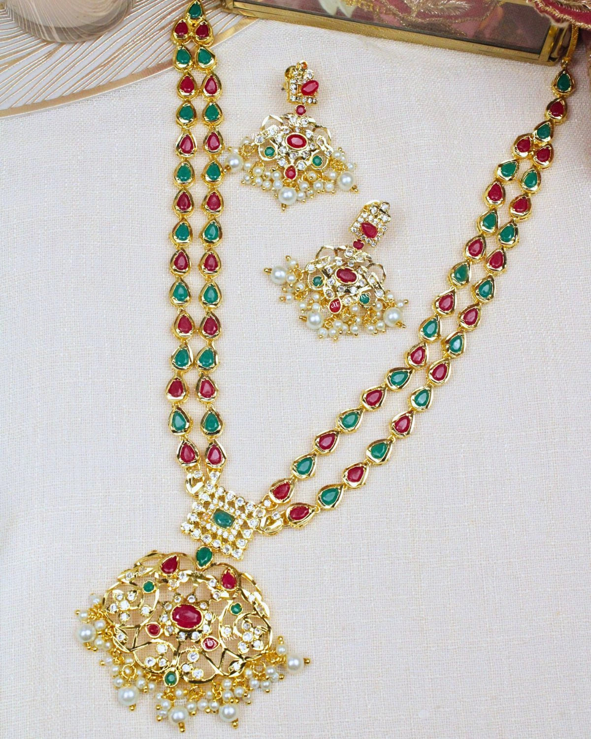 COKO's Long Neckalce Set- Saloni