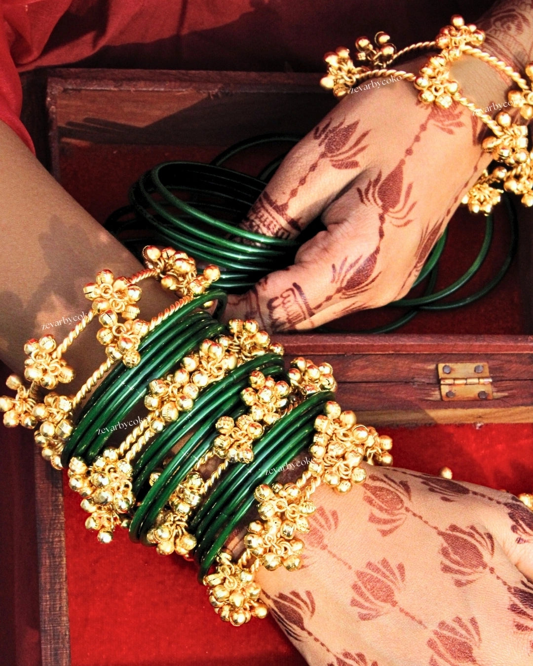 COKO's Kashmiri Ghungroo Bangles