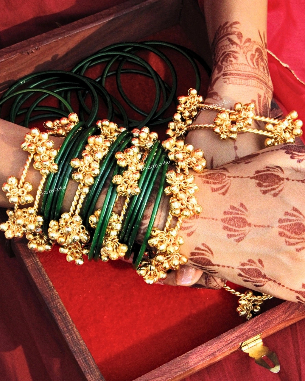 COKO's Kashmiri Ghungroo Bangles