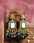 COKO's Chaandbali Jhumka Earrings- Ganga