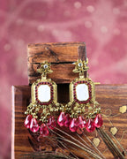 COKO's Chaandbali Jhumka Earrings- Ganga