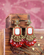 COKO's Chaandbali Jhumka Earrings- Ganga