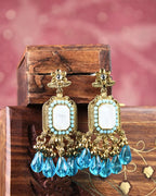 COKO's Chaandbali Jhumka Earrings- Ganga