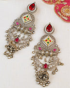 Anusha Kashmiri Jhumka Earrings