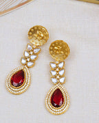 COKO's American Diamond Zircon Earrings- Veena