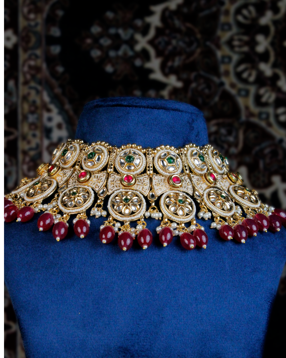 COKO's Heritage Necklace Set- Shraddha