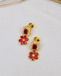 COKO's American Diamond Zircon Necklace set - Varalika