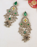 Anusha Kashmiri Jhumka Earrings